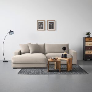 wohnli-moebel-suche-001136004626-1 Ecksofa Pedro Creme Textil Mömax Möbel > Sofas & Couches > Wohnlandschaften > Ecksofas > XXL Ecksofas Weiß