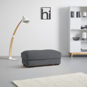 Hocker Pedro Grau Textil Based Wohnzimmermöbel Grau