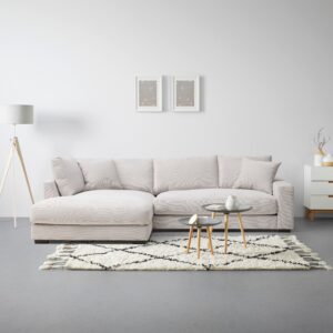 Ecksofa Pedro Beige Textil Mömax Möbel > Sofas & Couches > Wohnlandschaften > Ecksofas > XXL Ecksofas Beige