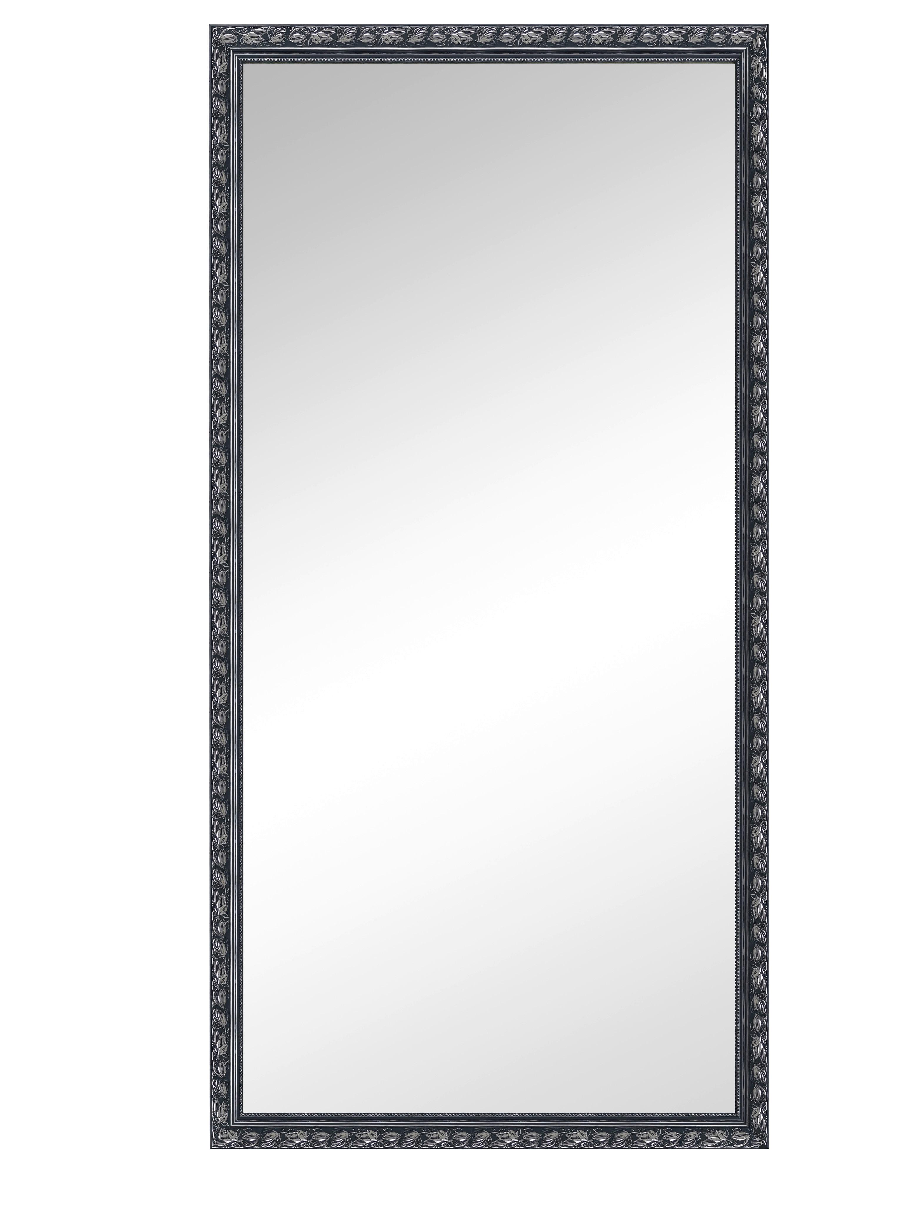 Wohnli Möbelsuche - Wandspiegel in Schwarz/Silberfarben