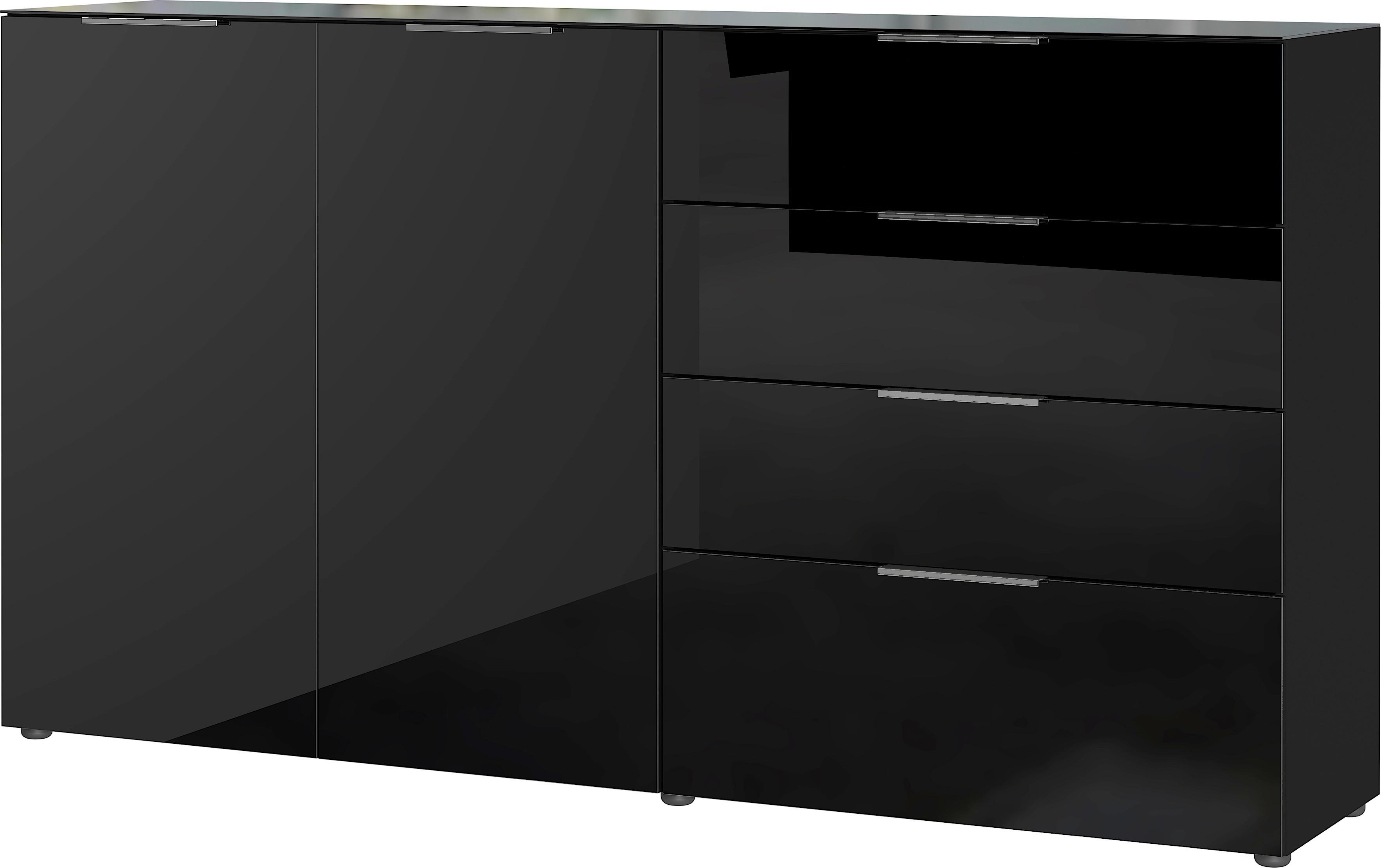 wohnli-moebel-suche-001258027014 Wohnli Möbelsuche - Sideboard Oakland in Schwarz