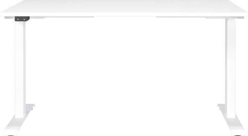 Schreibtisch Ribera in Weiß Metall, Holzwerkstoff Premium Living Möbel > Tische > Schreibtische > Schreibtische Weiß