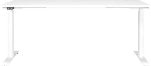 Schreibtisch Ribera in Weiß Metall, Holzwerkstoff Premium Living Möbel > Tische > Schreibtische > Schreibtische Weiß