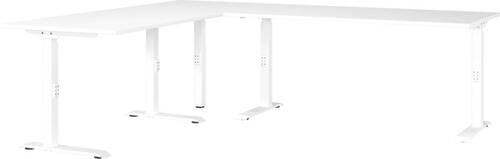 Wohnli Möbelsuche - Eckschreibtisch Ribera in Weiß