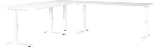 Wohnli Möbelsuche - Eckschreibtisch Ribera in Weiß