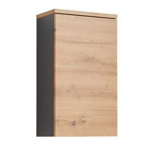 Wohnli Möbelsuche - Oberschrank Memphis Grau/Eiche Artisan