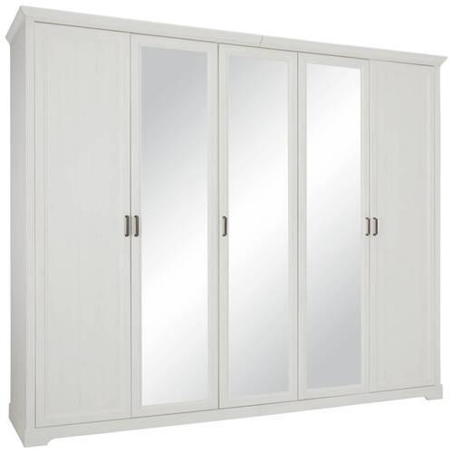 Wohnli Möbelsuche - Drehtürenschrank in Weiß