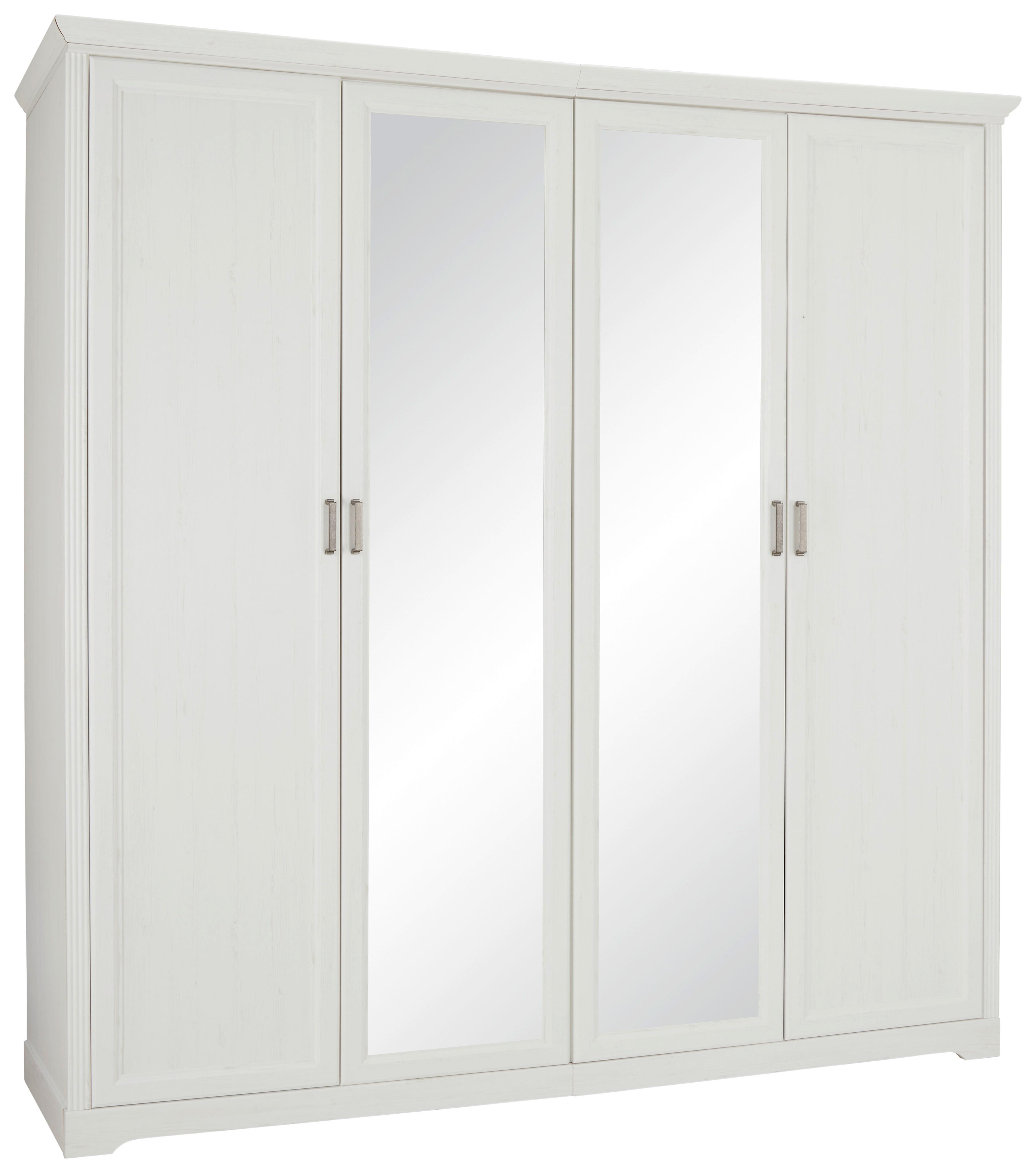 Wohnli Möbelsuche - Drehtürenschrank in Weiß