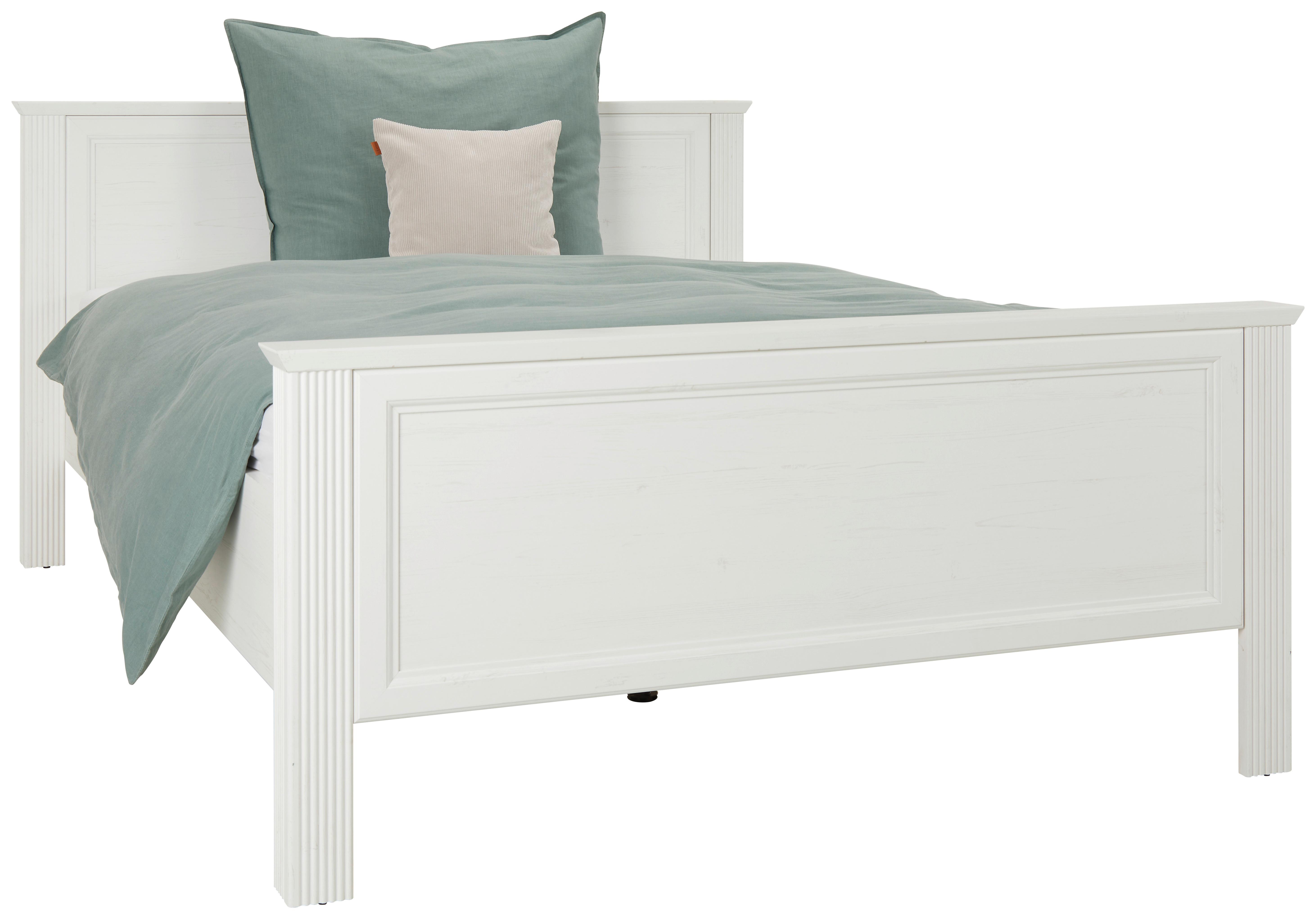 Wohnli Möbelsuche - Bett in Weiß ca. 120x200cm