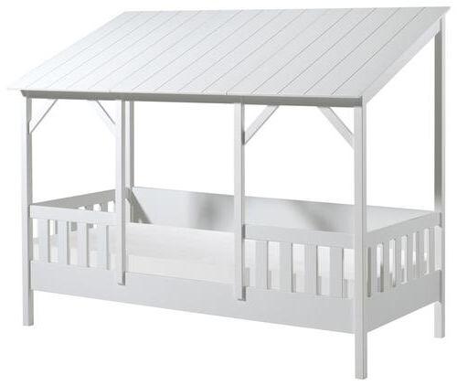 HAUSBETT Housebed 90x200 cm Weiß Holzwerkstoff MID.YOU Möbel > Betten Weiß