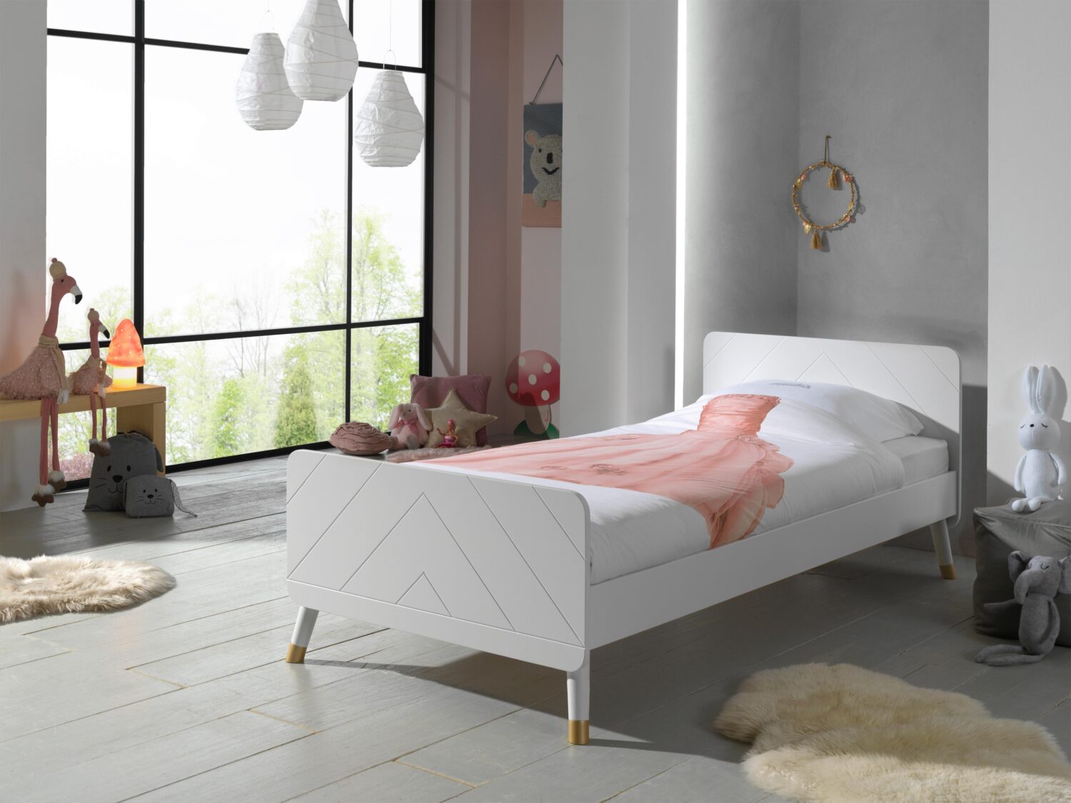 wohnli-moebel-suche-001315002602 Wohnli Möbelsuche - Bett Billy ca. 90x200 cm Satin Weiß