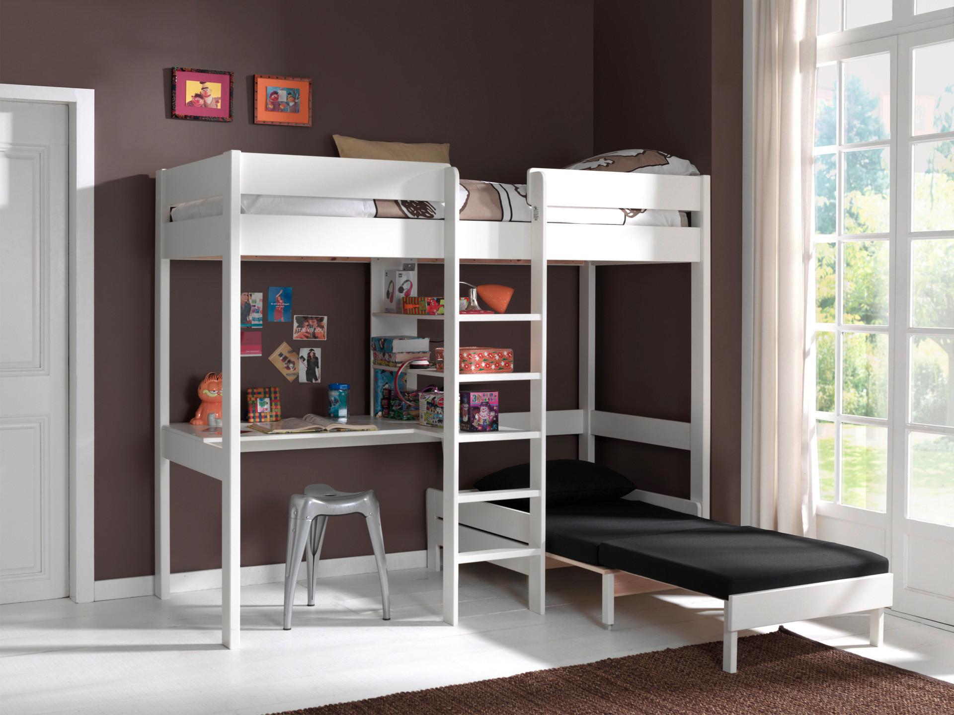 wohnli-moebel-suche-001315002903 Wohnli Möbelsuche - HOCHBETT Pino B: 105 cm Weiß