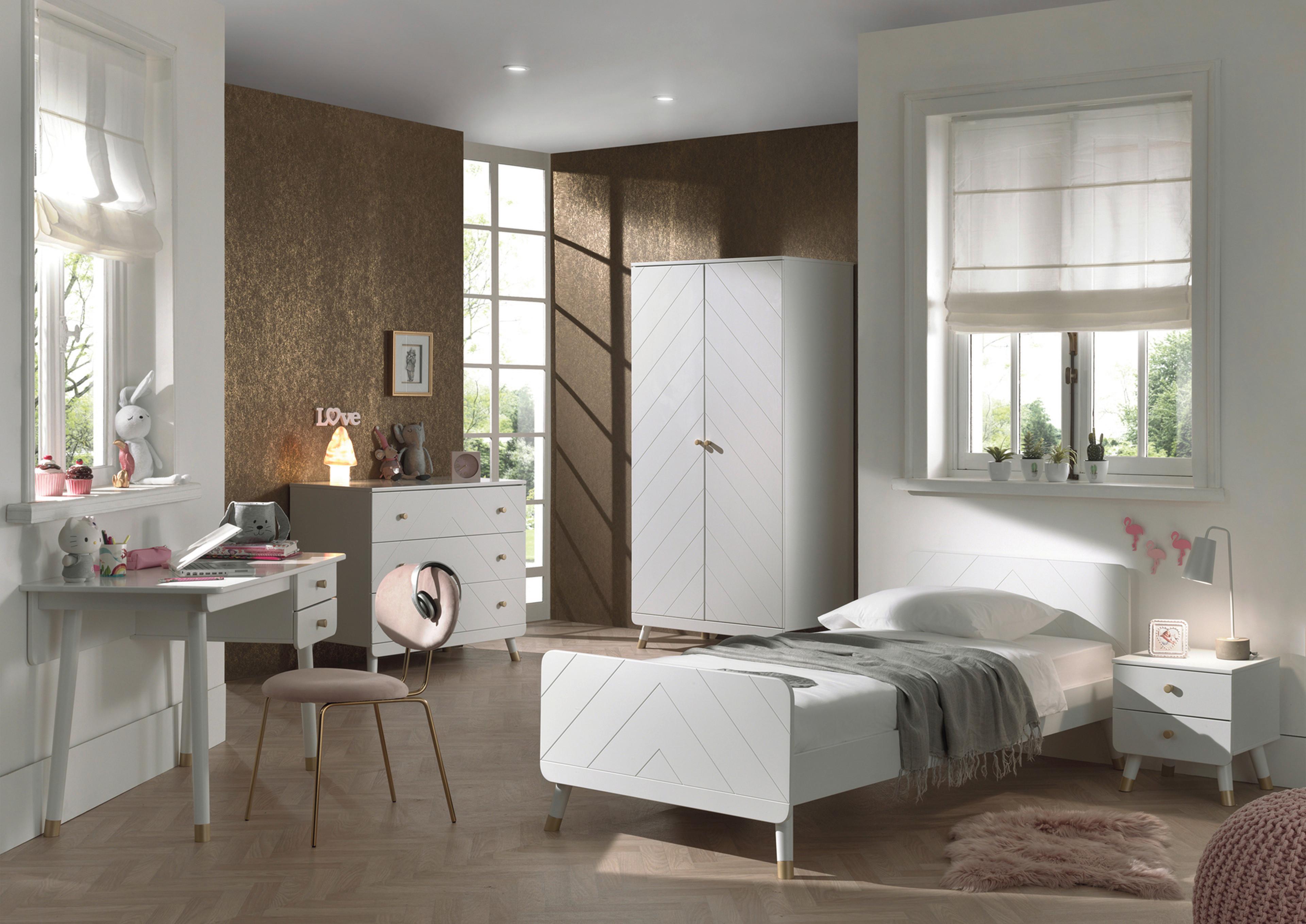 Kommode Billy Weiß Holzwerkstoff Vipack Möbel > Kommoden & Schubladenschränke > Kommoden Weiß