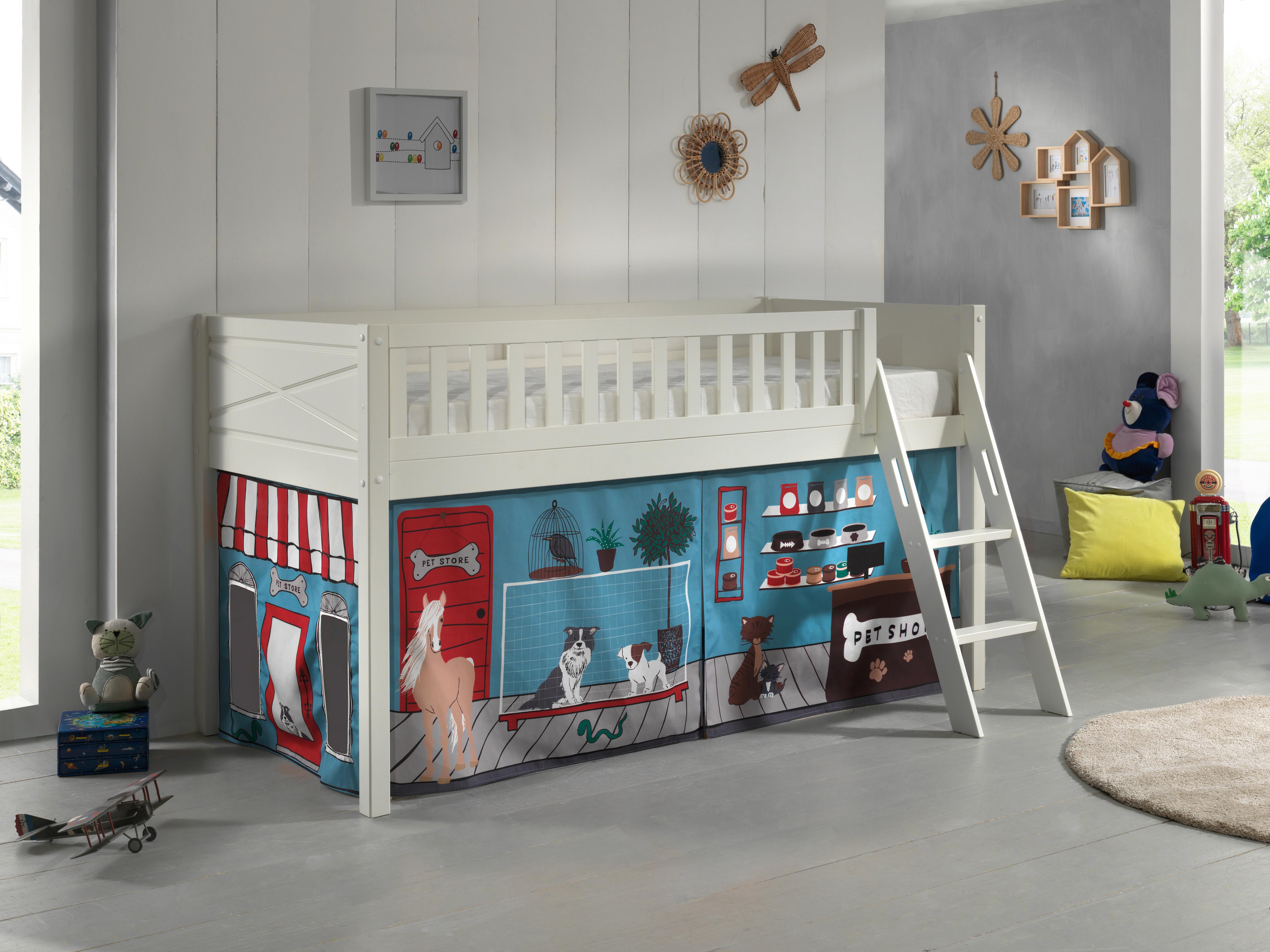 wohnli-moebel-suche-001315007114 Wohnli Möbelsuche - Spielbett Scott ca. 90x200 cm Weiß