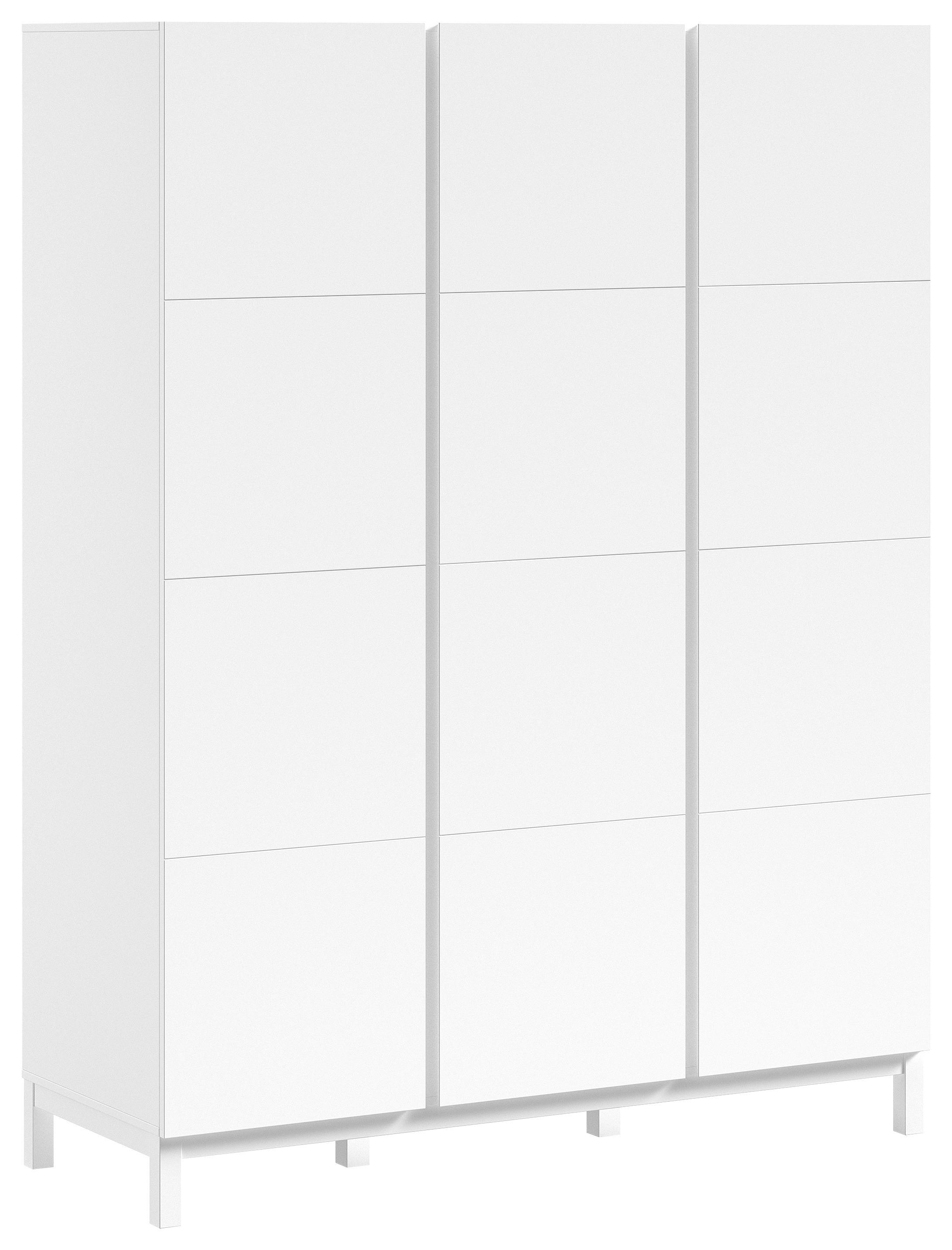 wohnli-moebel-suche-001315008905 Wohnli Möbelsuche - Kleiderschrank EVA Weiß teilmassiv