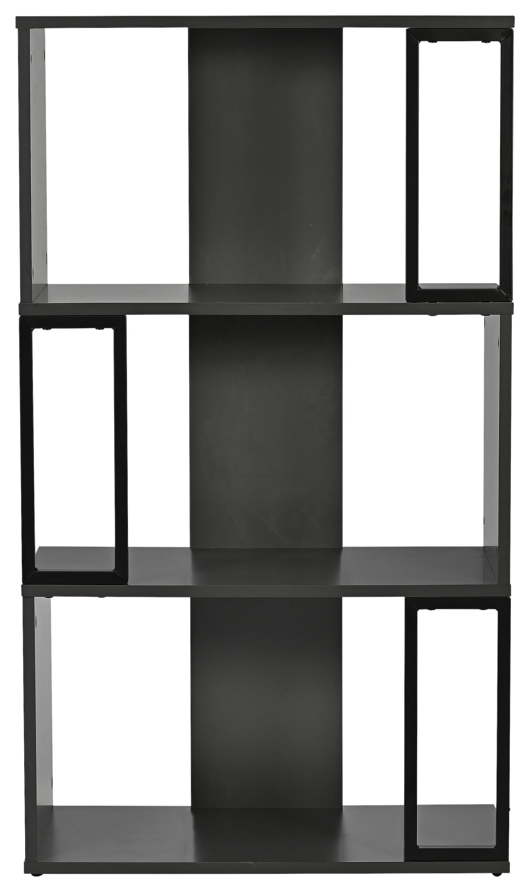 Regal Marbella Grau Metall, Holzwerkstoff Mömax Wohnzimmermöbel Schwarz