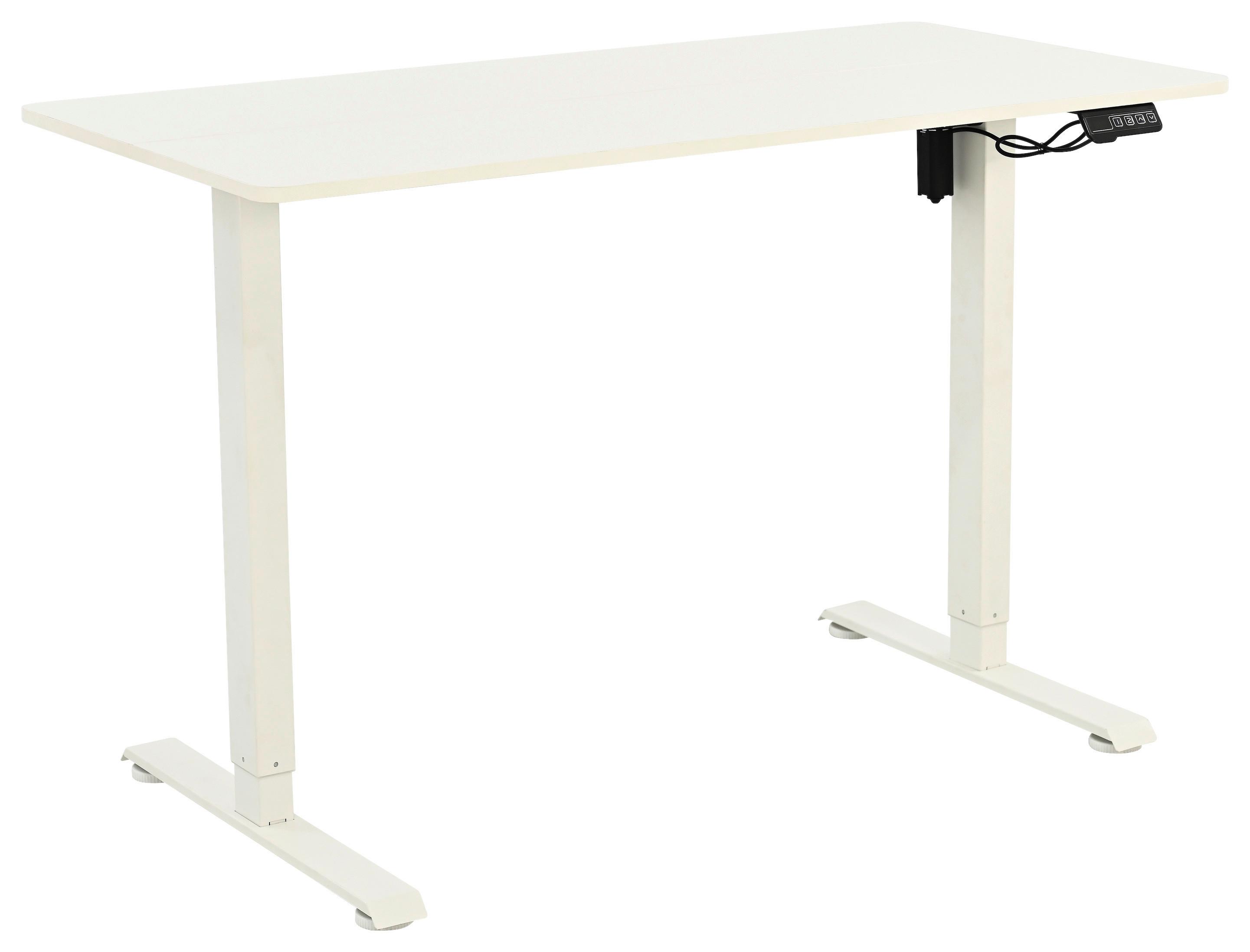 Wohnli Möbelsuche - Schreibtisch Charlie Weiß ca. 120x60x72-118cm