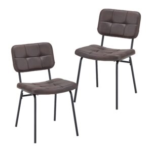 Wohnli Möbelsuche - Stuhl 2er-Set Valentin Taupe gepolstert