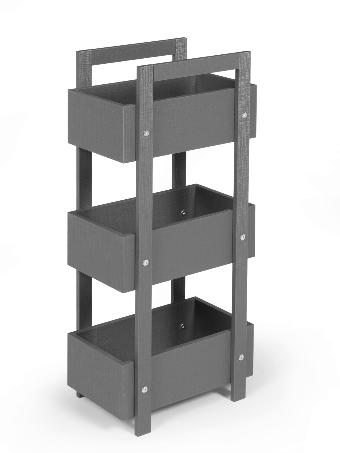 Wohnli Möbelsuche - Standregal Trilogy Anthrazit