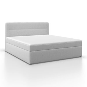 wohnli-moebel-suche-001408007904-1 Boxbett Marco Hellgrau ca. 180x200 cm Holz, Textil Bessagi Home Möbel > Betten > Boxspringbetten Grau