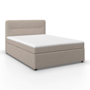 Boxbett Marco ca. 160x200 cm Taupe Holz, Textil Bessagi Home Möbel > Betten Taupe