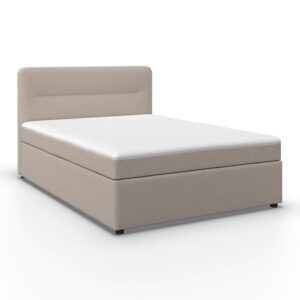 Boxbett Marco ca. 140x200 cm Taupe Holz, Textil Bessagi Home Möbel > Betten Taupe
