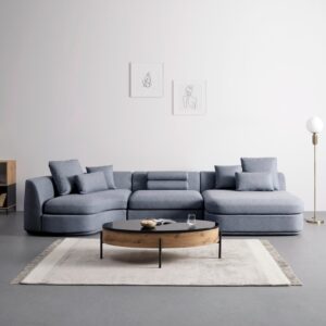 wohnli-moebel-suche-001425000902-1 Wohnlandschaft Anna Grau Volours Holz, Textil Bessagi Home Möbel > Sofas & Couches > Wohnlandschaften Grau