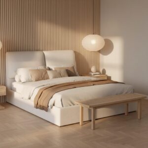 Wohnli Möbelsuche - Polsterbett Perla Beige ca. 180x200 cm