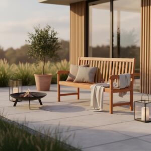 wohnli-moebel-suche-001442000303 Wohnli Möbelsuche - Gartenbank Santos aus Eukalyptus Natur