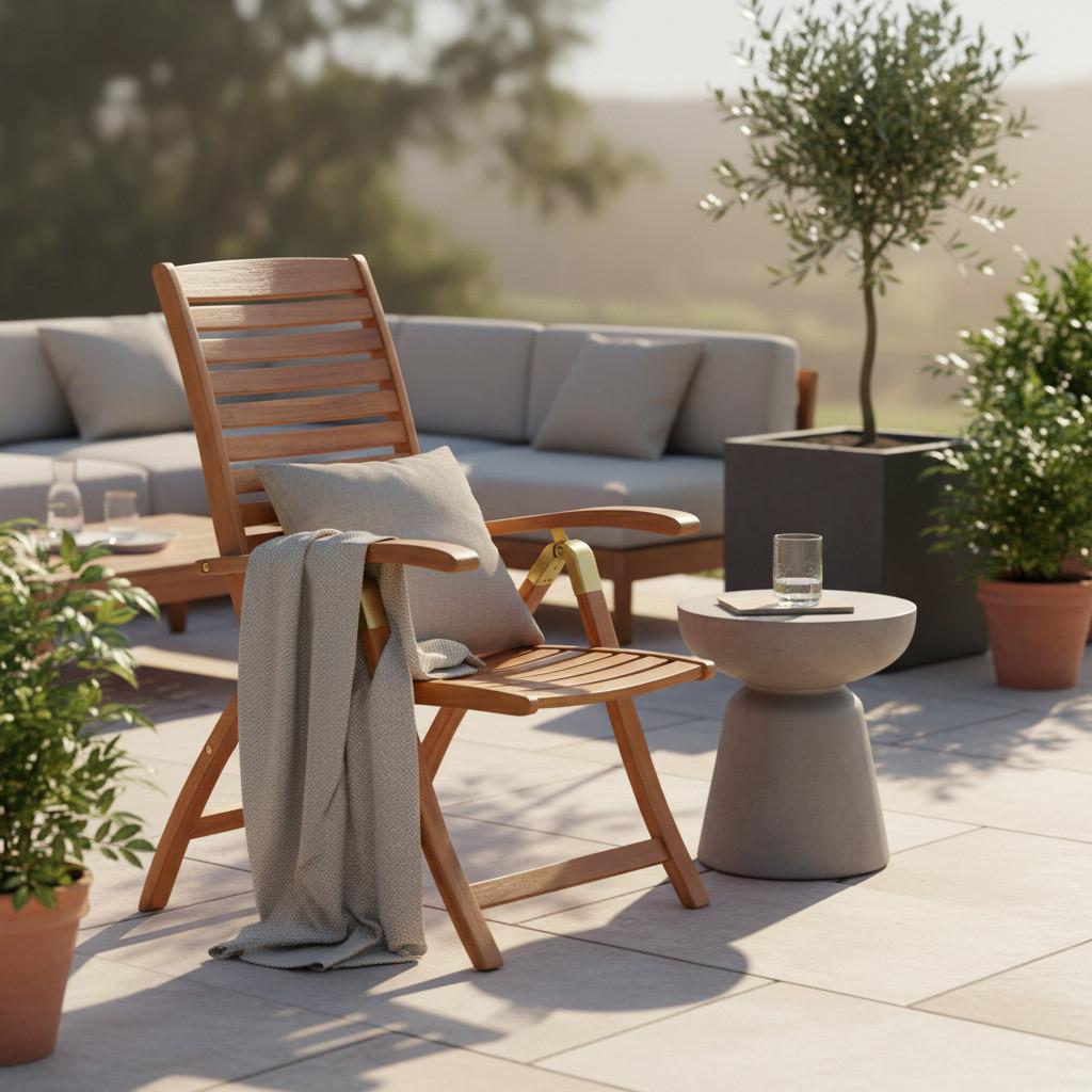wohnli-moebel-suche-001442001302 Wohnli Möbelsuche - Gartenklappsessel "Paraiba" aus Akazie