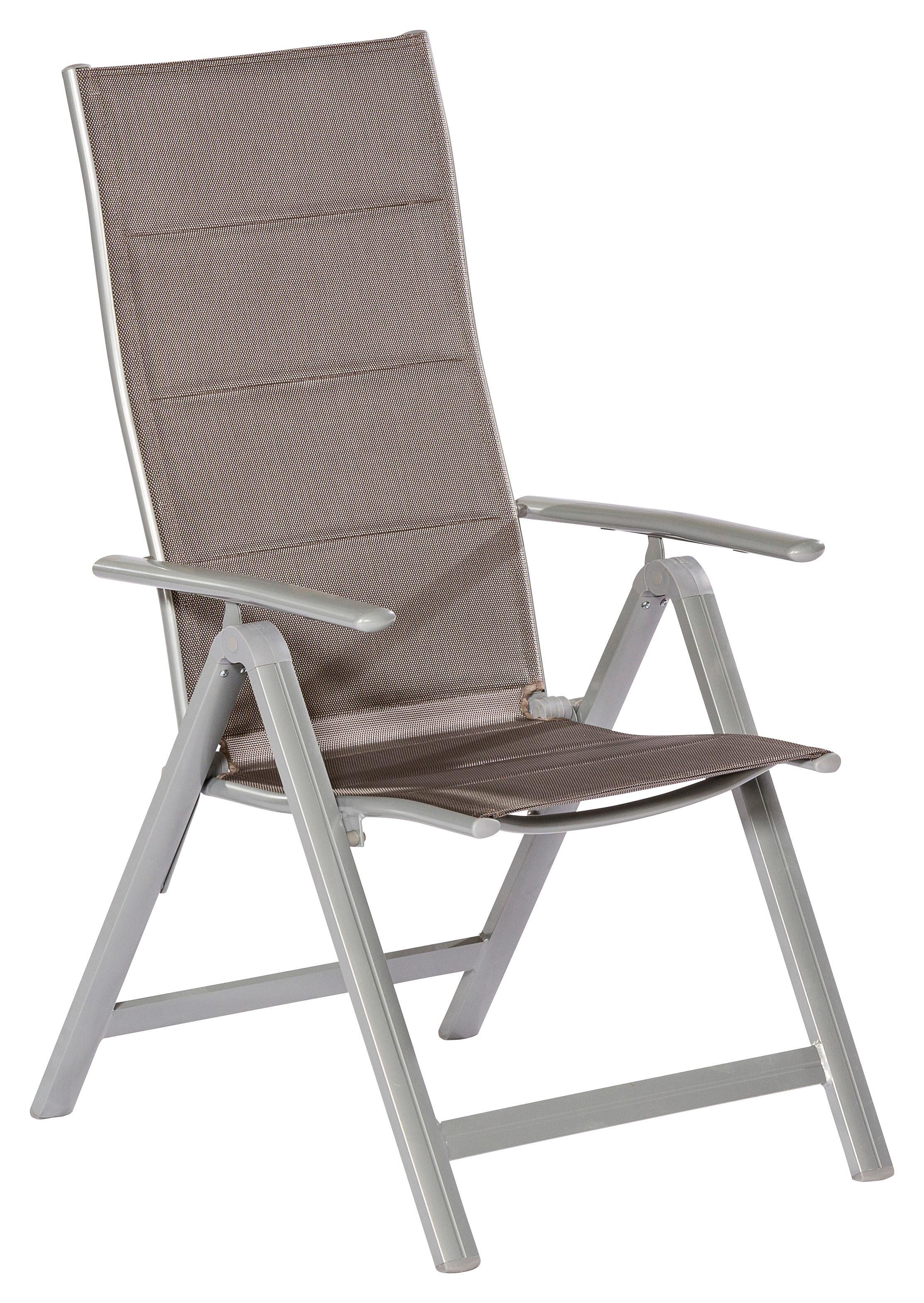 Wohnli Möbelsuche - Gartensessel klappbar Taviano Metall/Textil