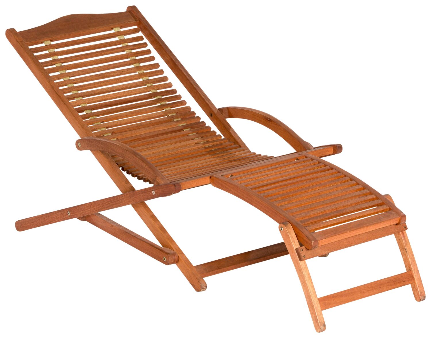 Bäderliege Copa Echtholz klappbar Holz Gardenson Garten & Outdoor > Gartenmöbel > Gartenliegen Braun