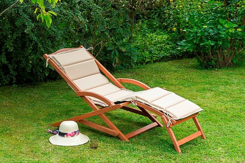 wohnli-moebel-suche-001442006902 Wohnli Möbelsuche - Bäderliege Copa Cabana klappbar Echtholz/Grün/Beige