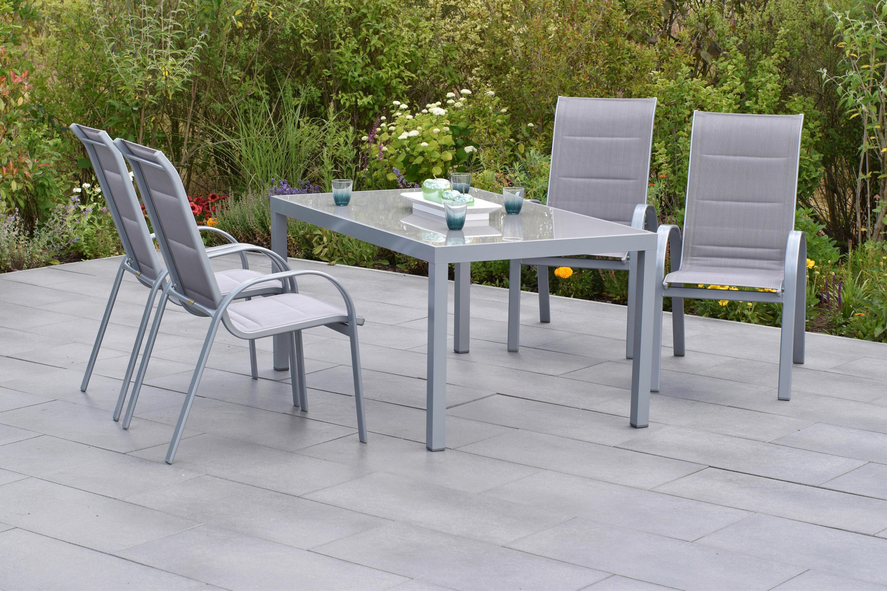 GARTENSET AMALFI DI LUSSO Metall, Textil Gardenson Garten & Outdoor > Gartenmöbel > Gartenmöbel-Sets Braun