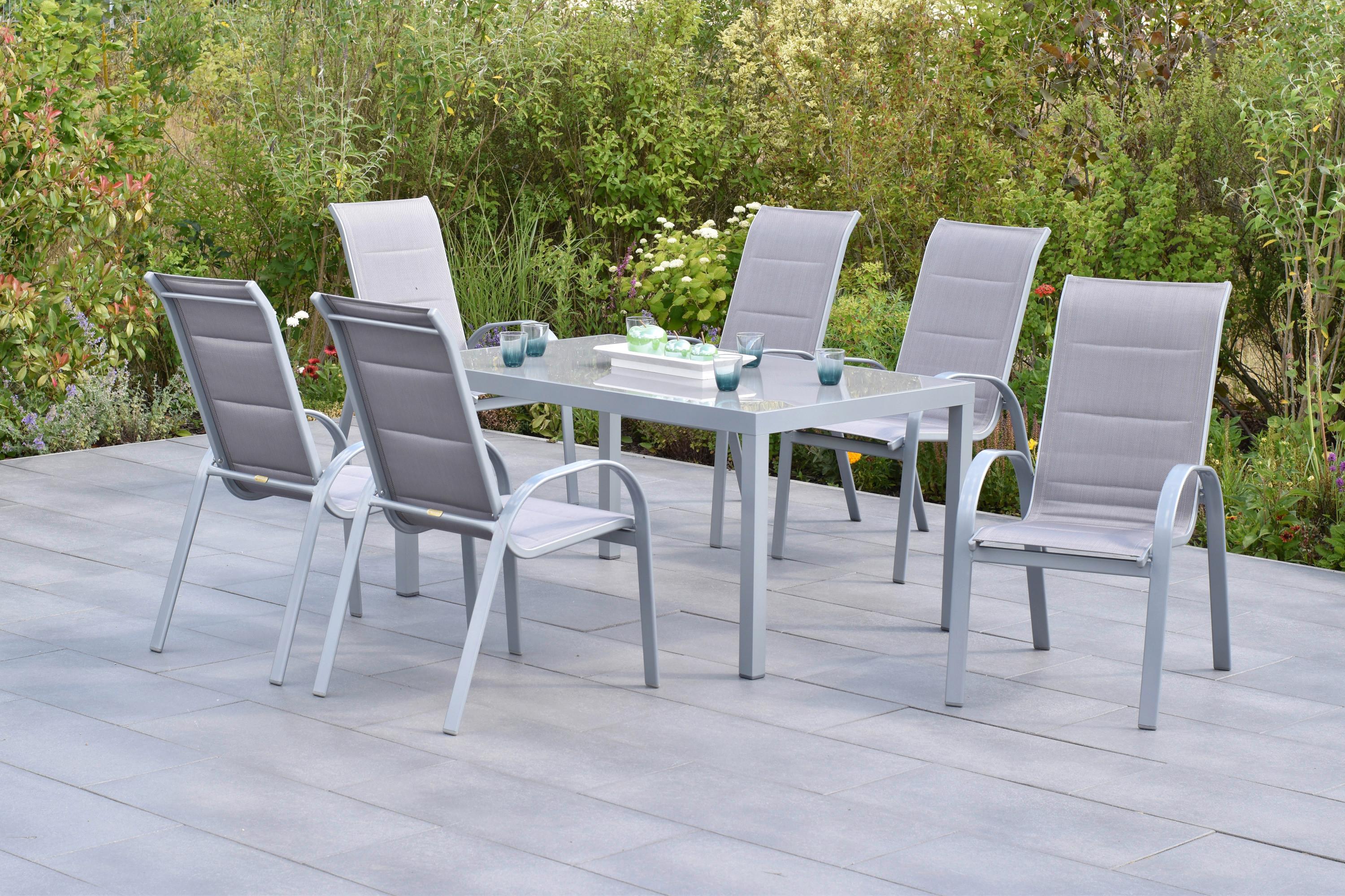 GARTENSET AMALFI DI LUSSO Metall, Textil Gardenson Garten & Outdoor > Gartenmöbel > Gartenmöbel-Sets Braun