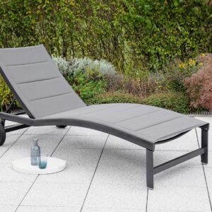 wohnli-moebel-suche-001442009902 Wohnli Möbelsuche - Sonnenliege San Marino Metall/ Textil verstellbar mit Räder