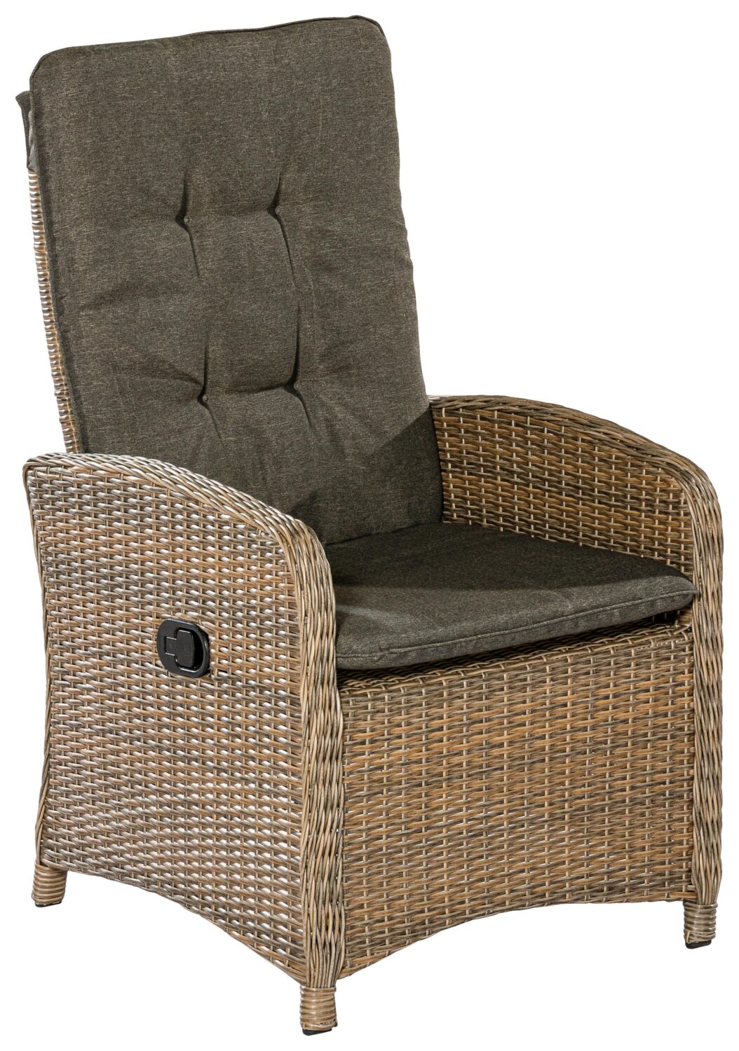 Wohnli Möbelsuche - Gartensessel 2er-Set Atrani Beige Kunststoffgeflecht