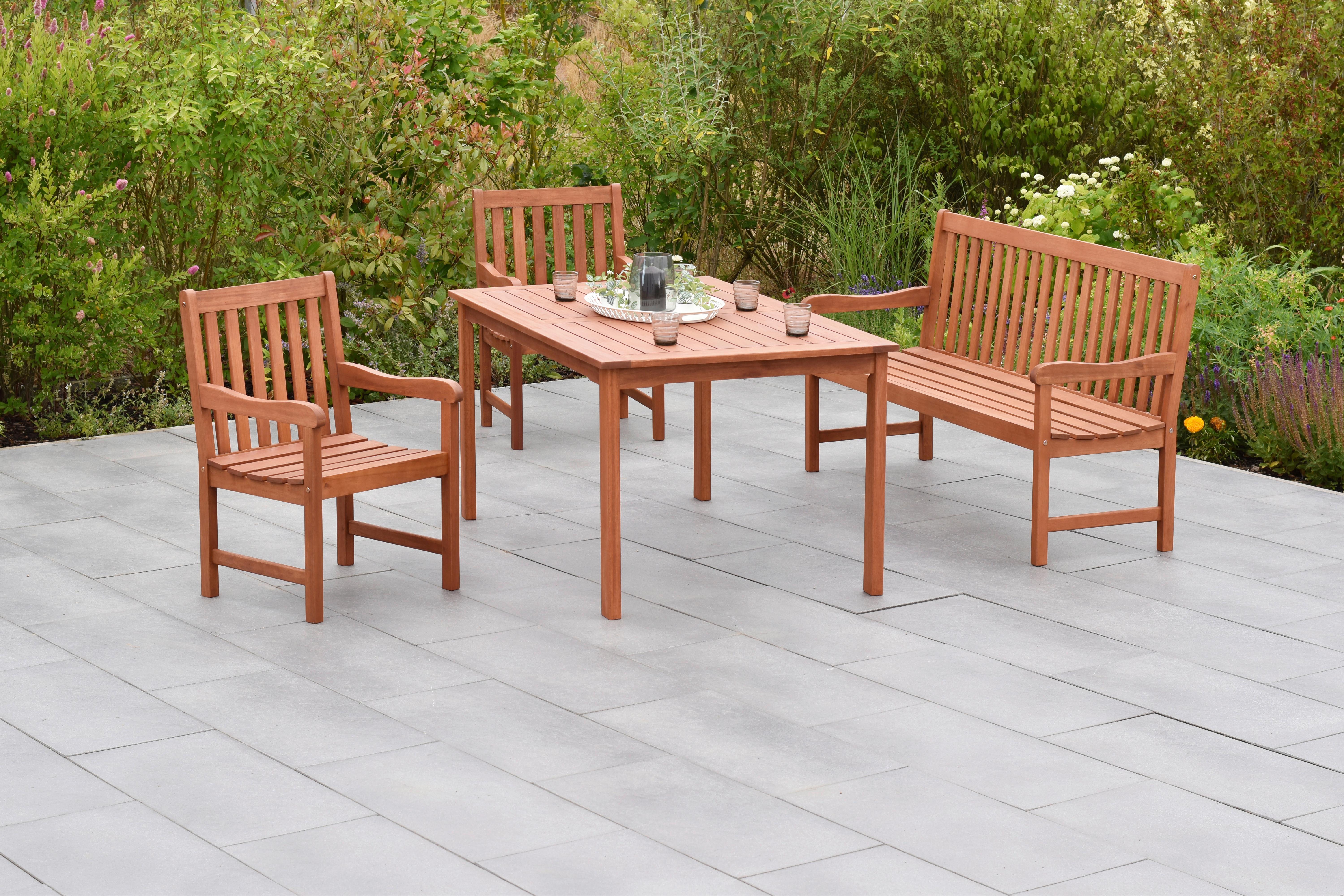wohnli-moebel-suche-001442020401 Wohnli Möbelsuche - Gartenset Santos Naturfarben Echtholz