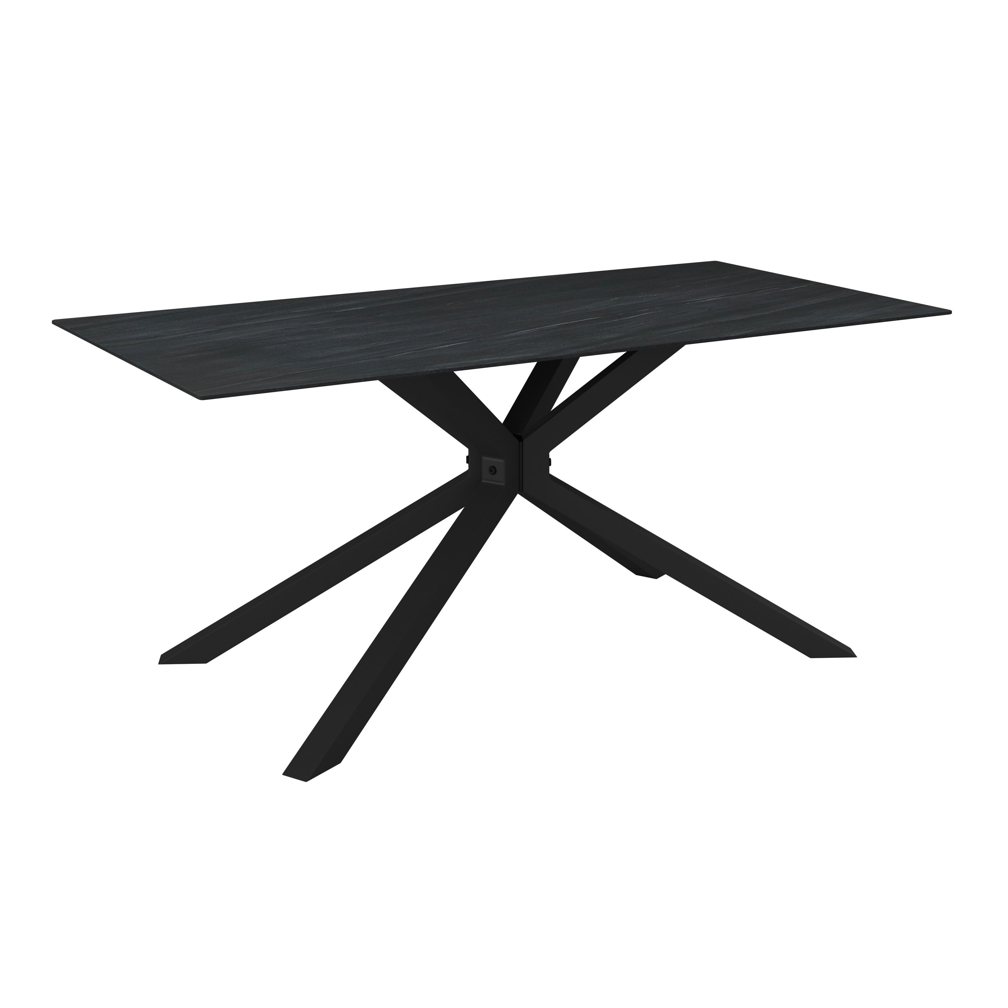 wohnli-moebel-suche-001467001502 Wohnli Möbelsuche - Esstisch Livan Dunkelgrau Keramik ca. 180x90x76 cm