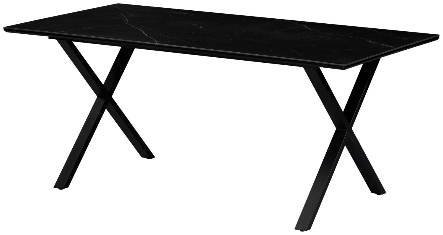 wohnli-moebel-suche-001467002401 Wohnli Möbelsuche - Esstisch Lorenzo Schwarz ca. 180x76x90cm