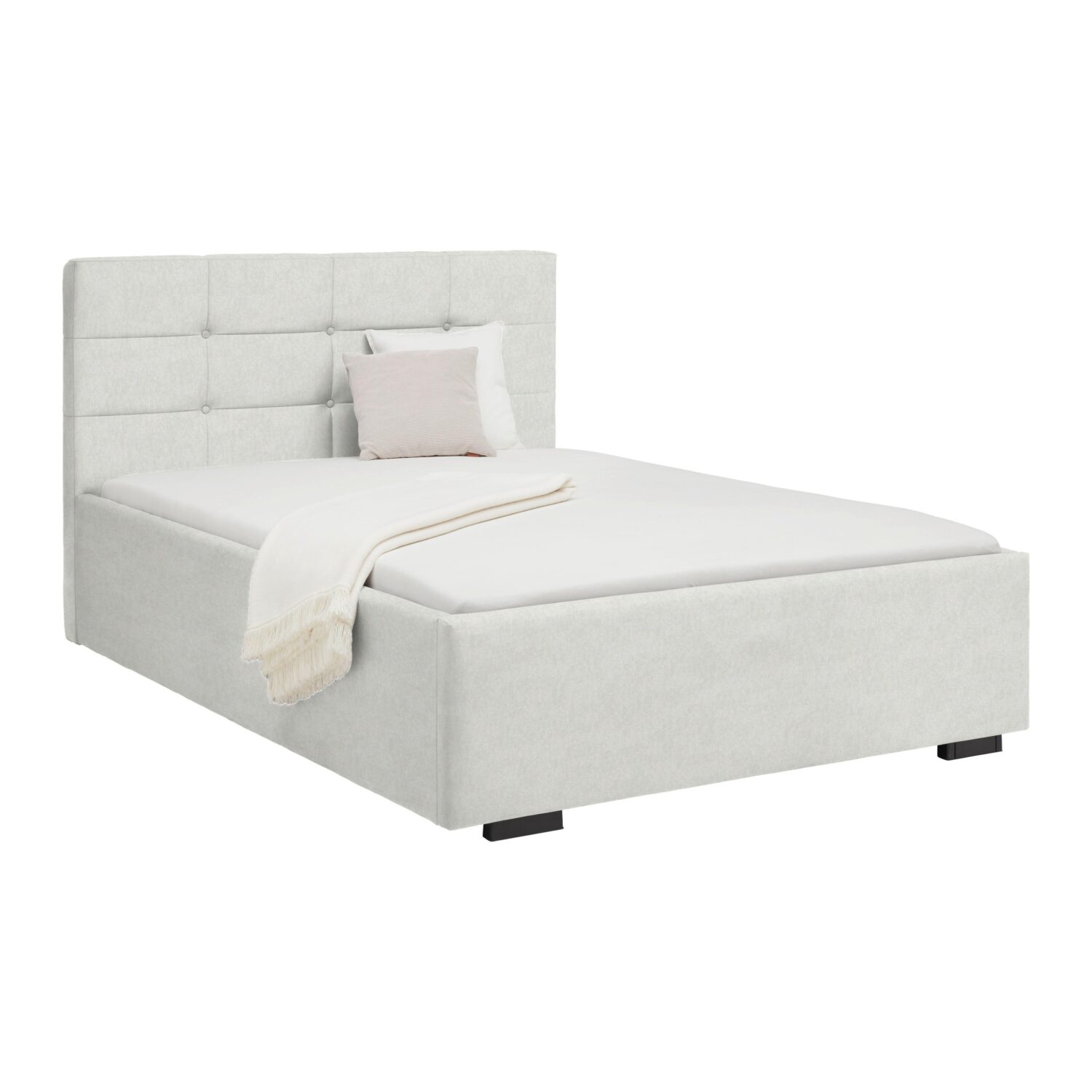 Wohnli Möbelsuche - Polsterbett Nelo Beige ca. 140x200cm