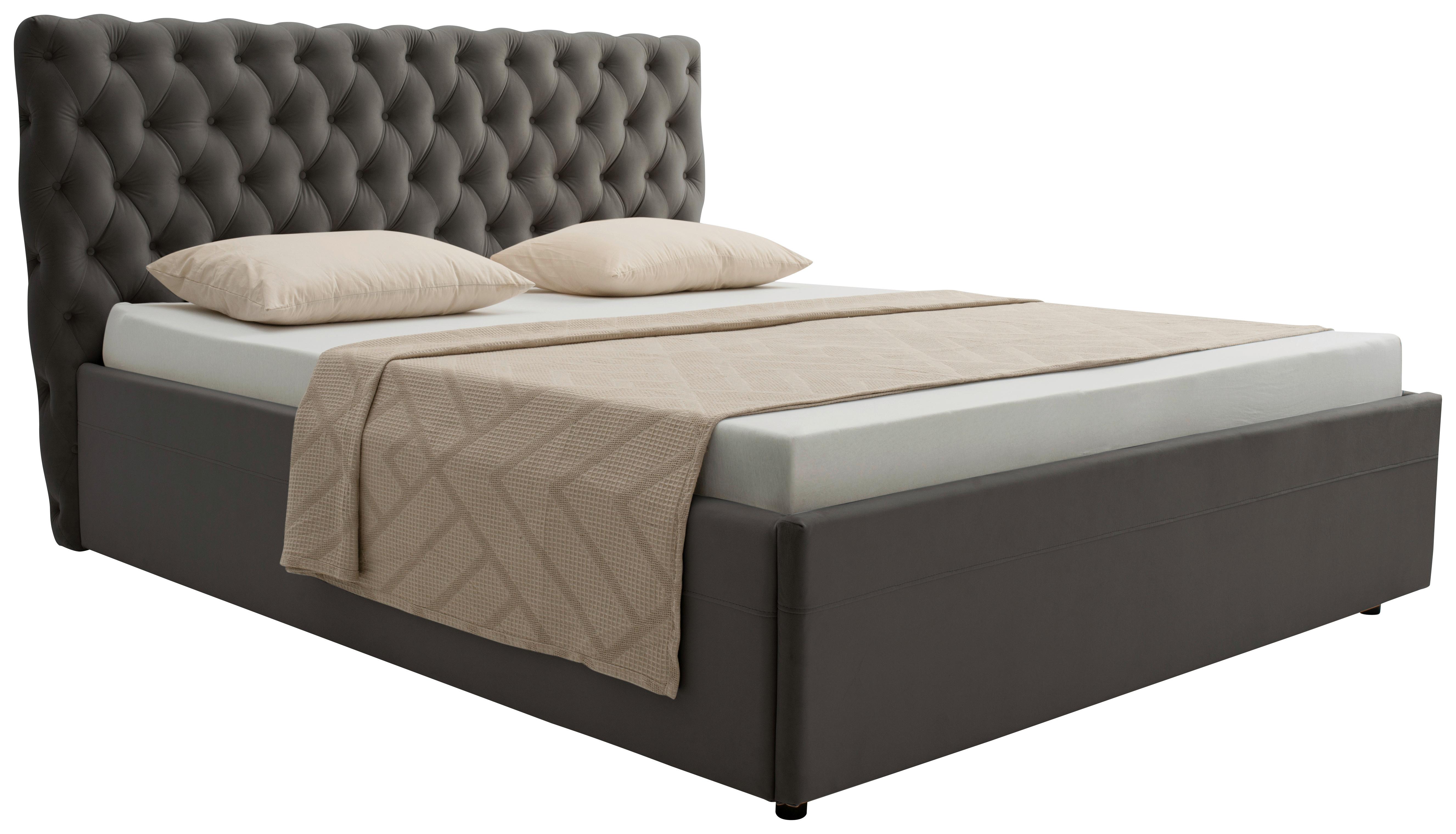 wohnli-moebel-suche-001489002811 Wohnli Möbelsuche - Polsterbett Katar Grau ca. 180x200cm