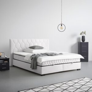 wohnli-moebel-suche-001523000310-1 Boxbett Maya-D Beige ca. 160x200cm Holz, Textil, Holzwerkstoff Mömax Möbel > Betten Beige