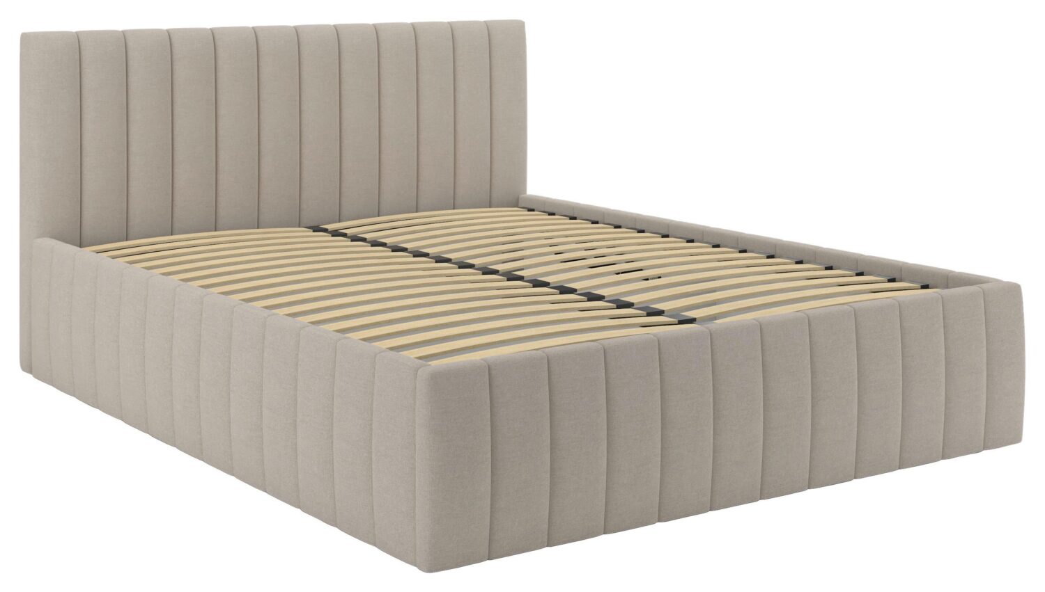 Wohnli Möbelsuche - Polsterbett Orinoco Beige ca. 160x200cm