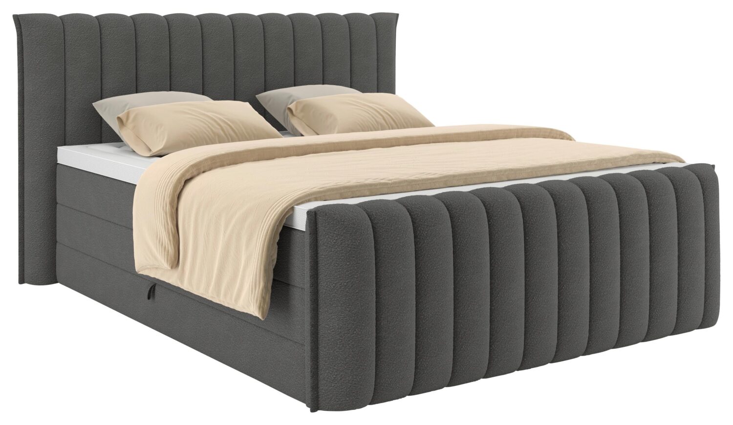 wohnli-moebel-suche-001523002023 Wohnli Möbelsuche - Boxspringbett Lina Anthrazit ca. 160x200cm