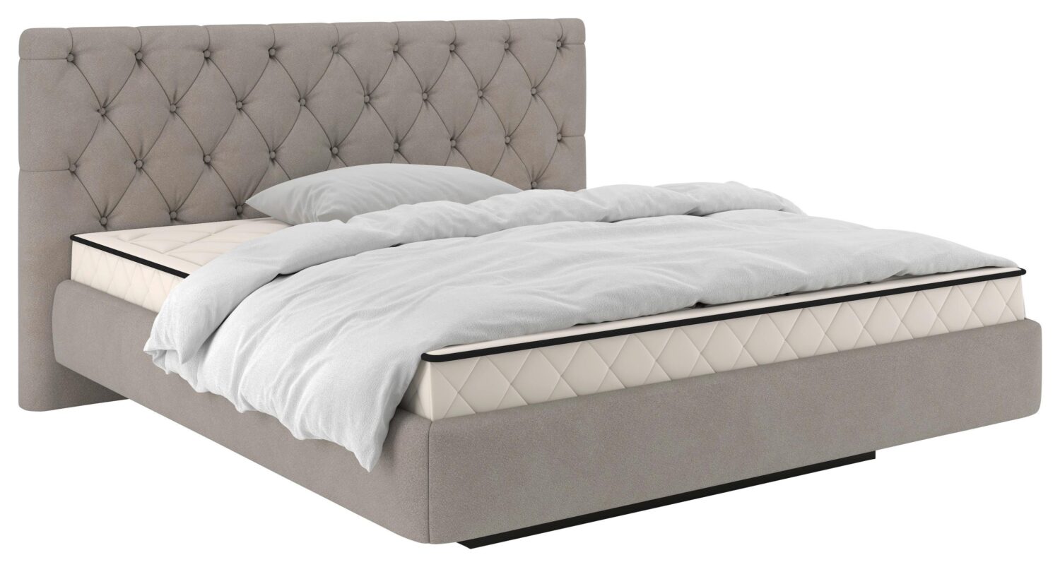 Wohnli Möbelsuche - Polsterbett Pedro D Beige ca. 120x200cm