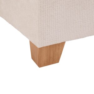 Boxspringbett Bianco Beige ca. 180x200cm Holz, Metall, Textil, Holzwerkstoff Premium Living Möbel > Betten > Doppelbetten Beige