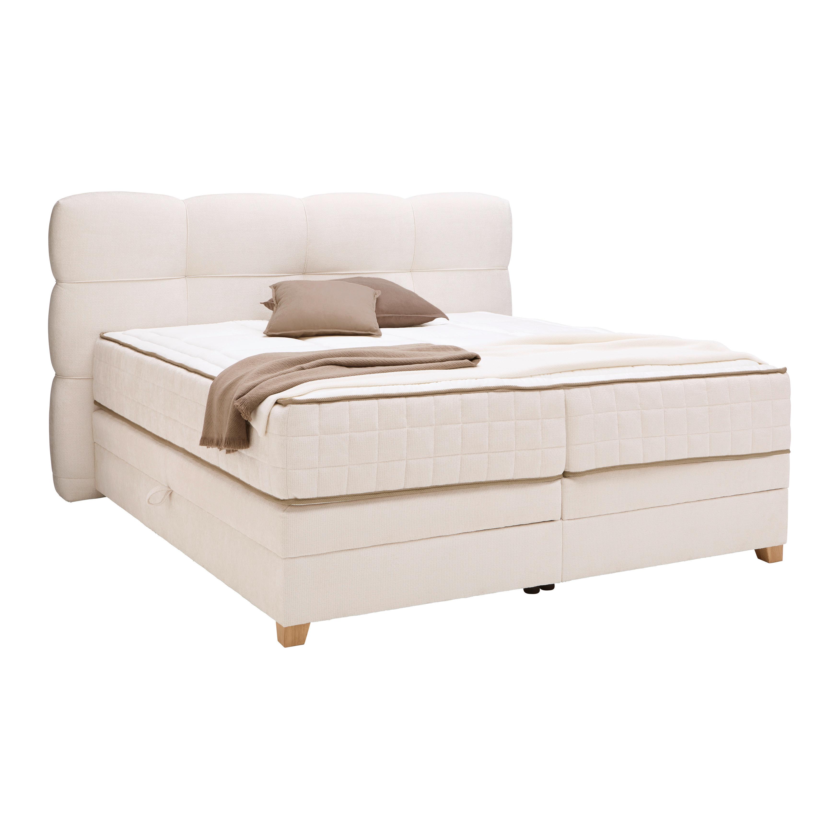 Wohnli Möbelsuche - Boxspringbett Bianco Beige ca. 180x200cm