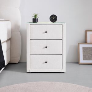 Nachtkästchen Universal Beige Kunststoff Premium Living Möbel > Kommoden & Schubladenschränke > Nachttische Beige