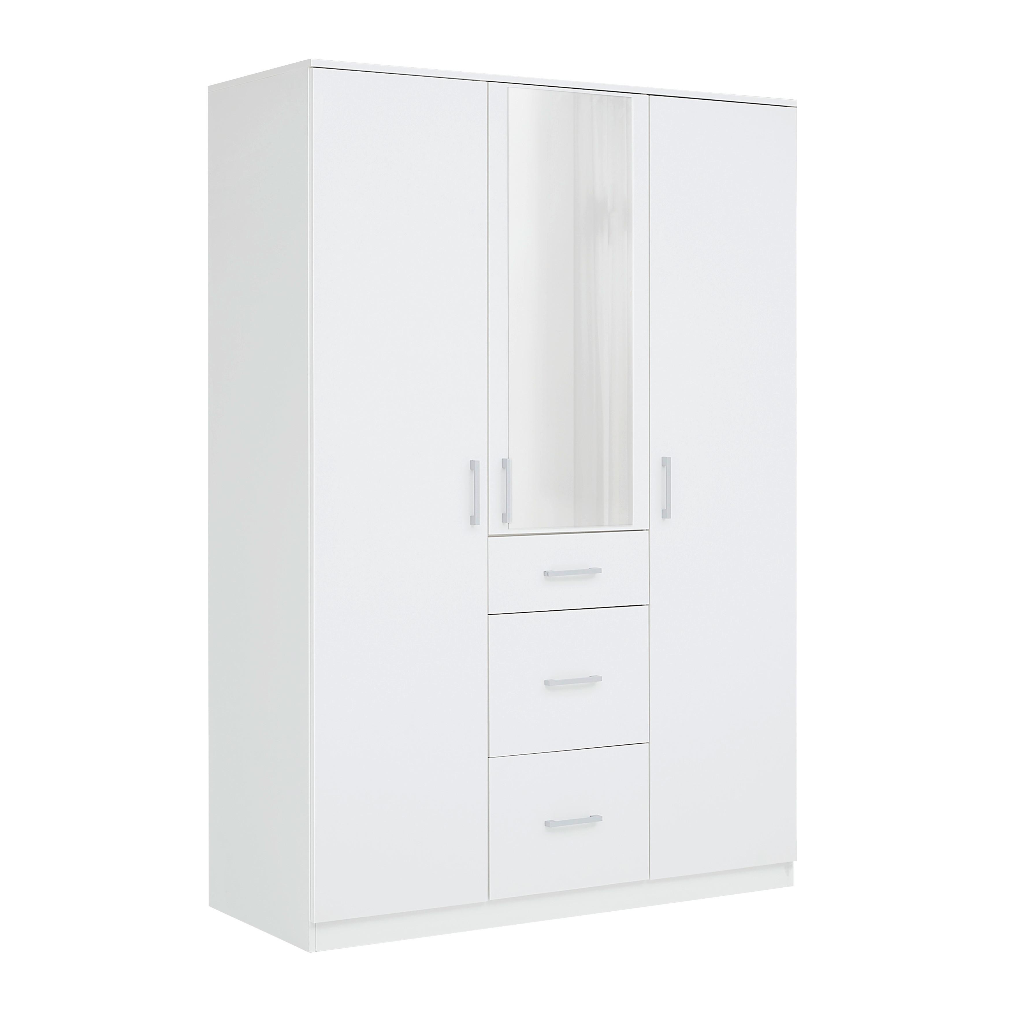 Wohnli Möbelsuche - Drehtürenschrank Lasse Weiß